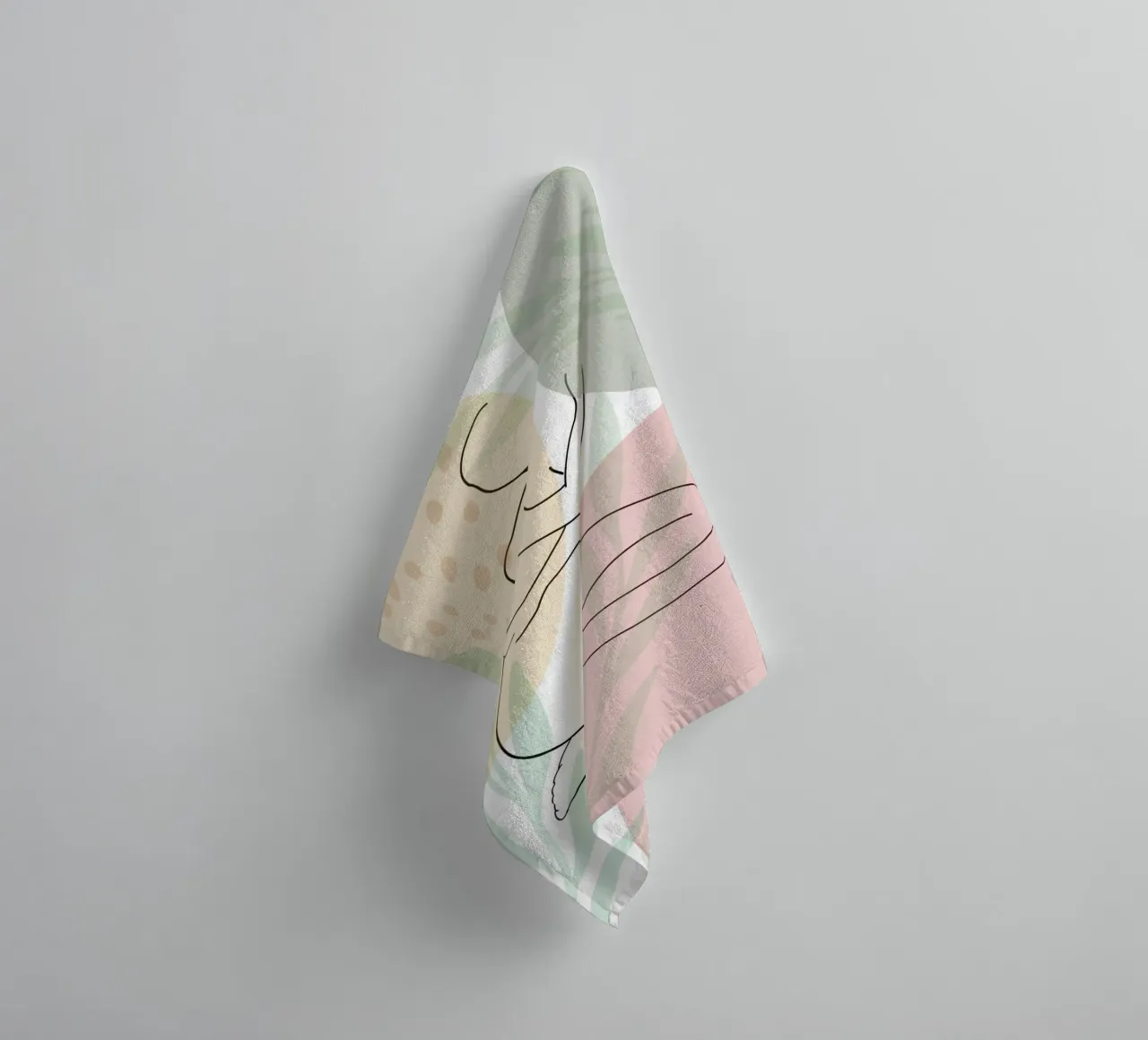 Stardust Frames towel by Mathudace Créas