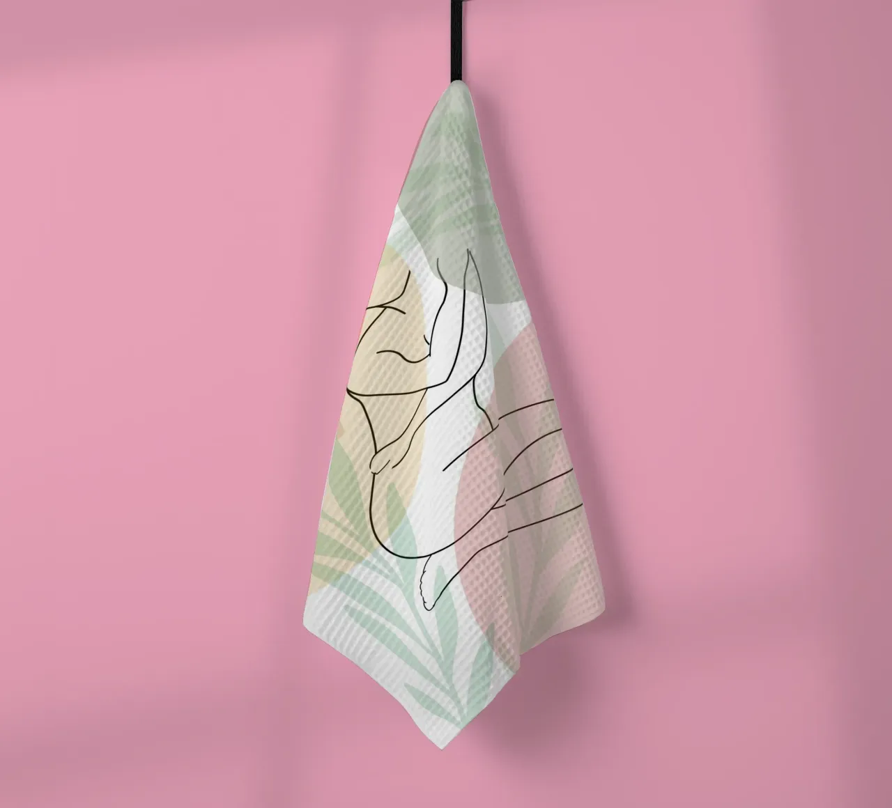 Stardust Frames Geschirrtuch von Mathudace Créas