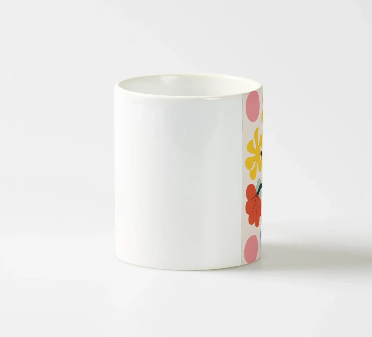 Miscela di fiori retrò tazza in ceramica da Whole©