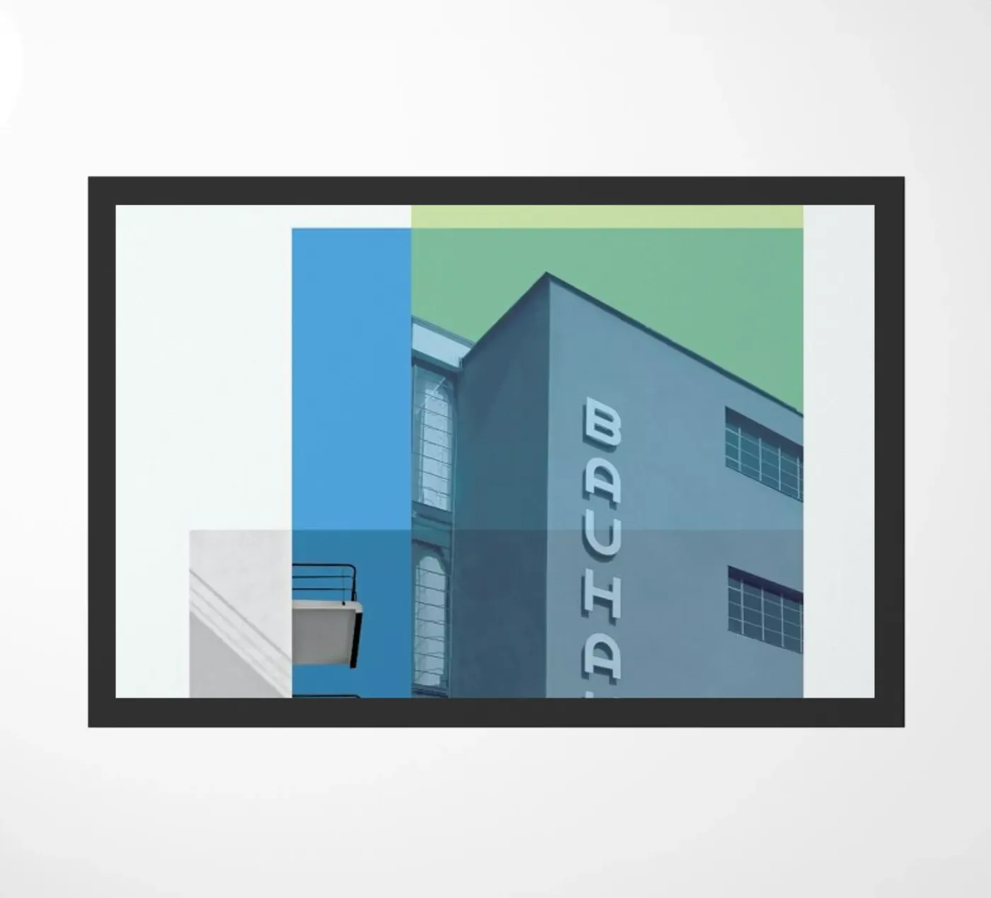 Bauhaus deurmat van Visual Philosophy