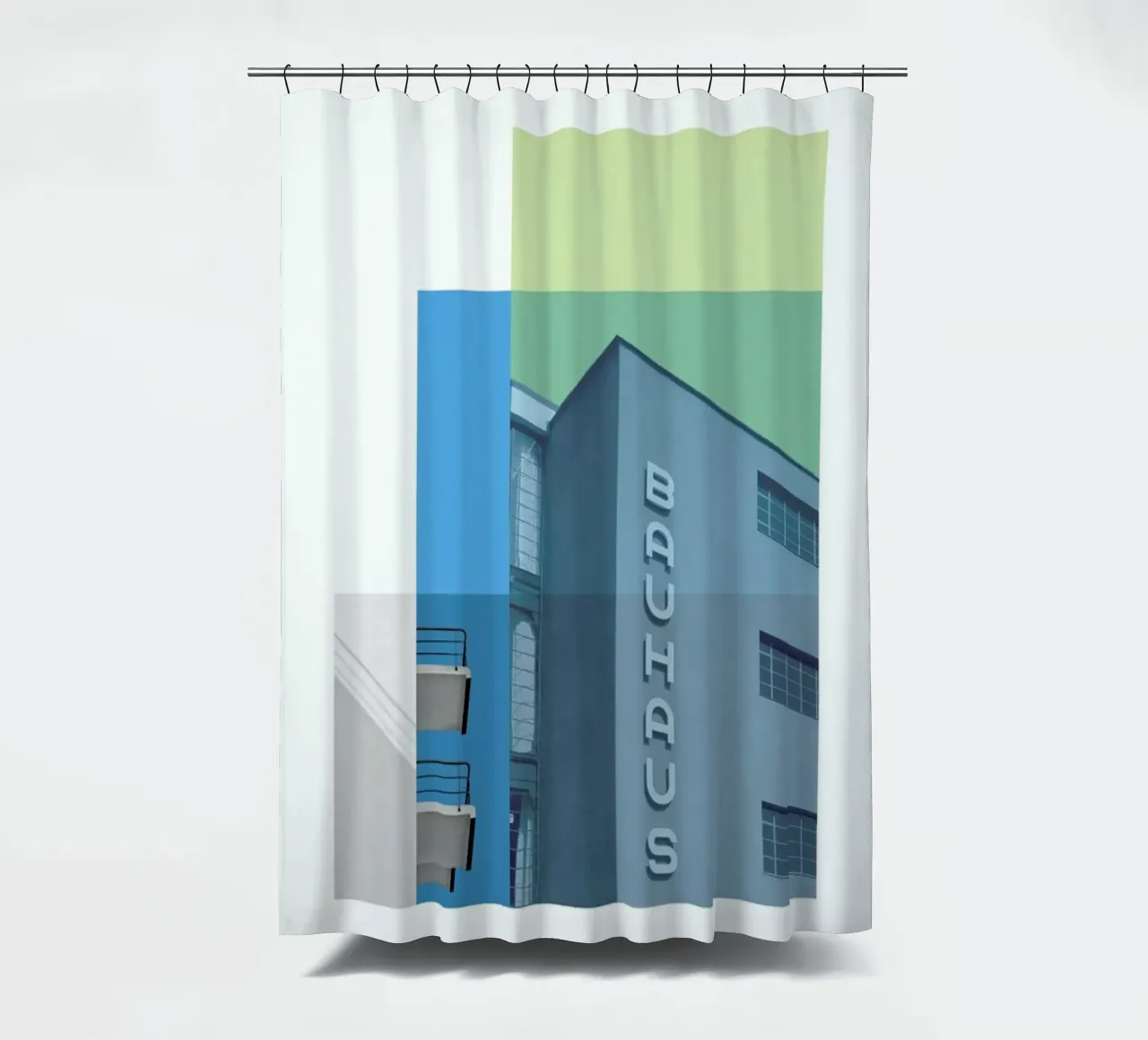 Bauhaus shower curtain by Visual Philosophy