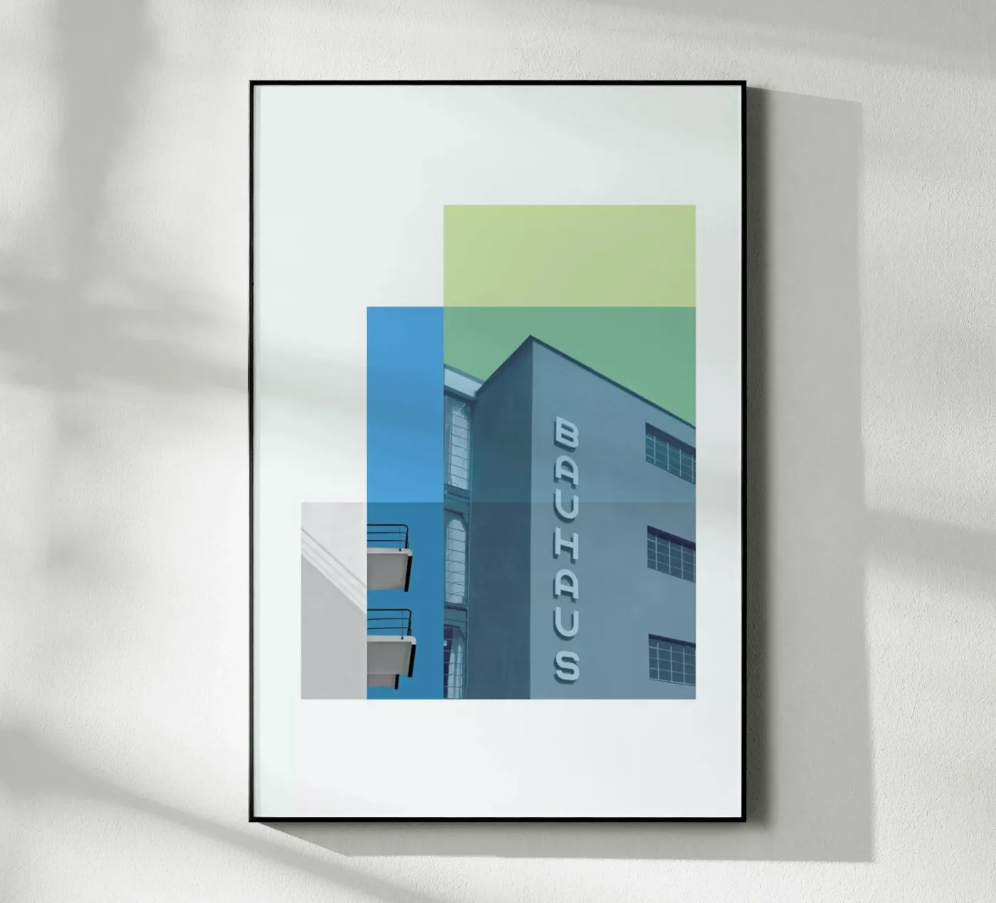 Bauhaus Acryl-Glas von Visual Philosophy