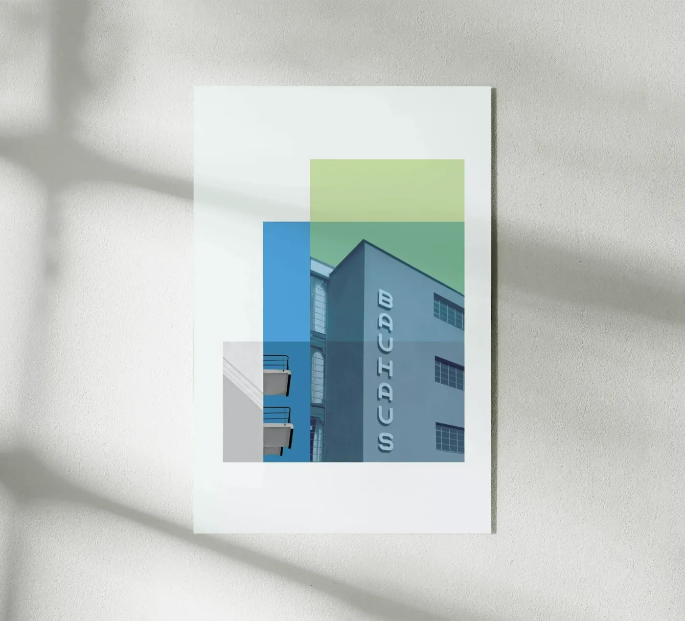 Bauhaus Acryl-Glas von Visual Philosophy