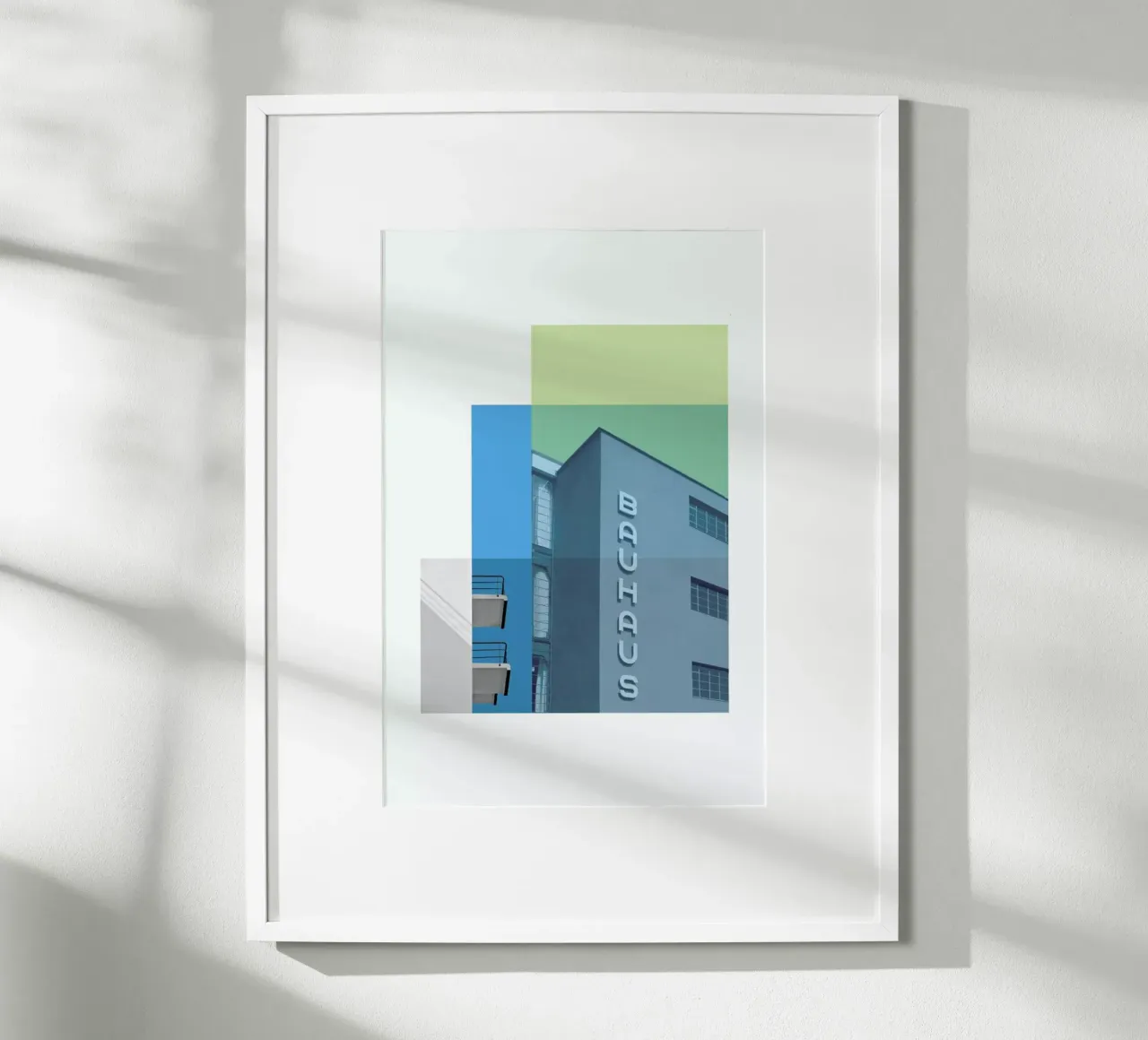 Bauhaus poster con telaio in plastica da Visual Philosophy