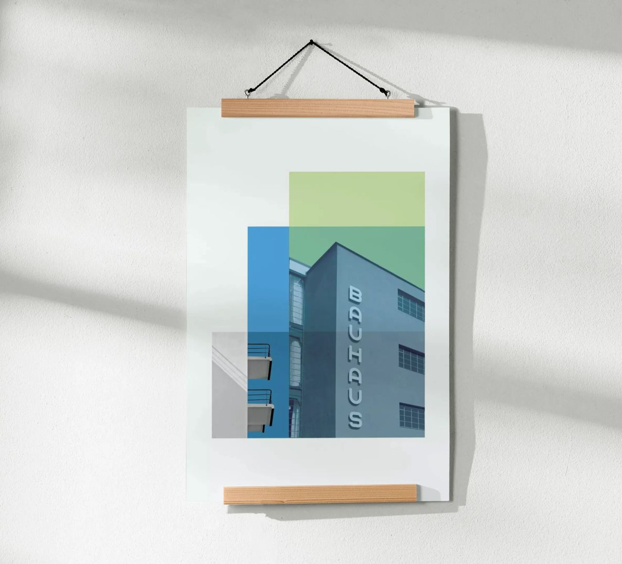 Bauhaus Poster von Visual Philosophy