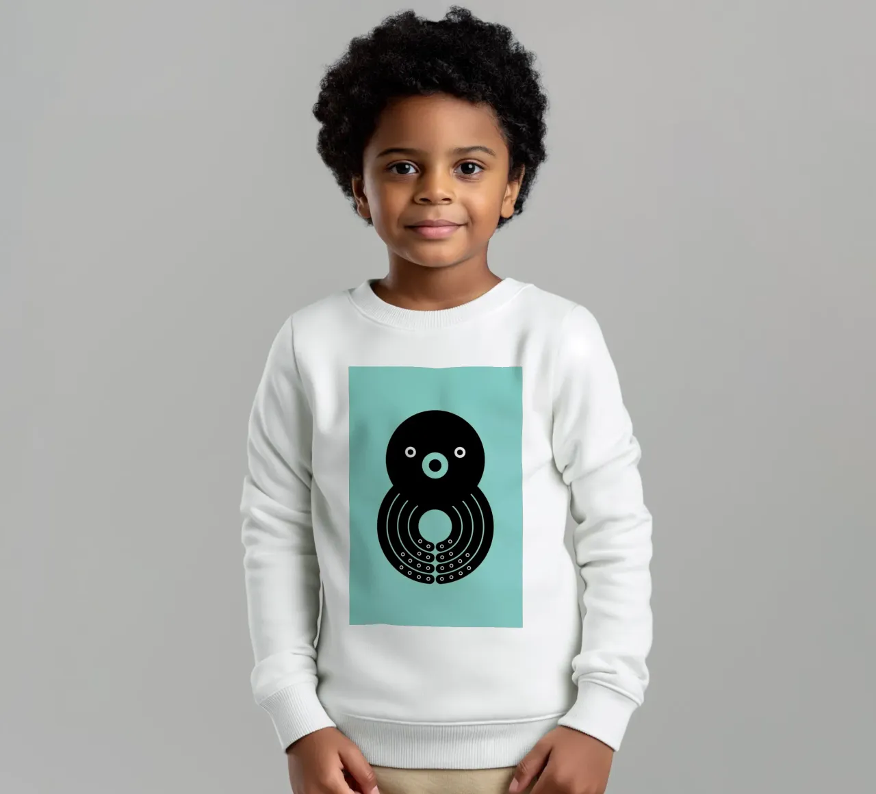 Octo kids sweatshirt by Jaco Haasbroek