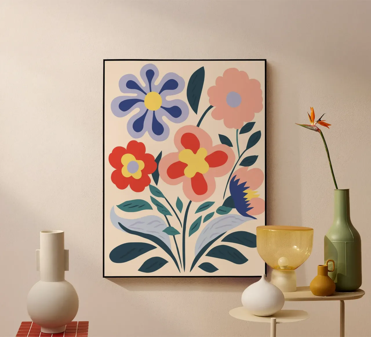 Armonia floreale plexiglass da Whole©