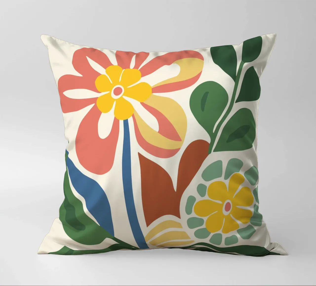 Splendore floreale astratto cuscino da Whole©