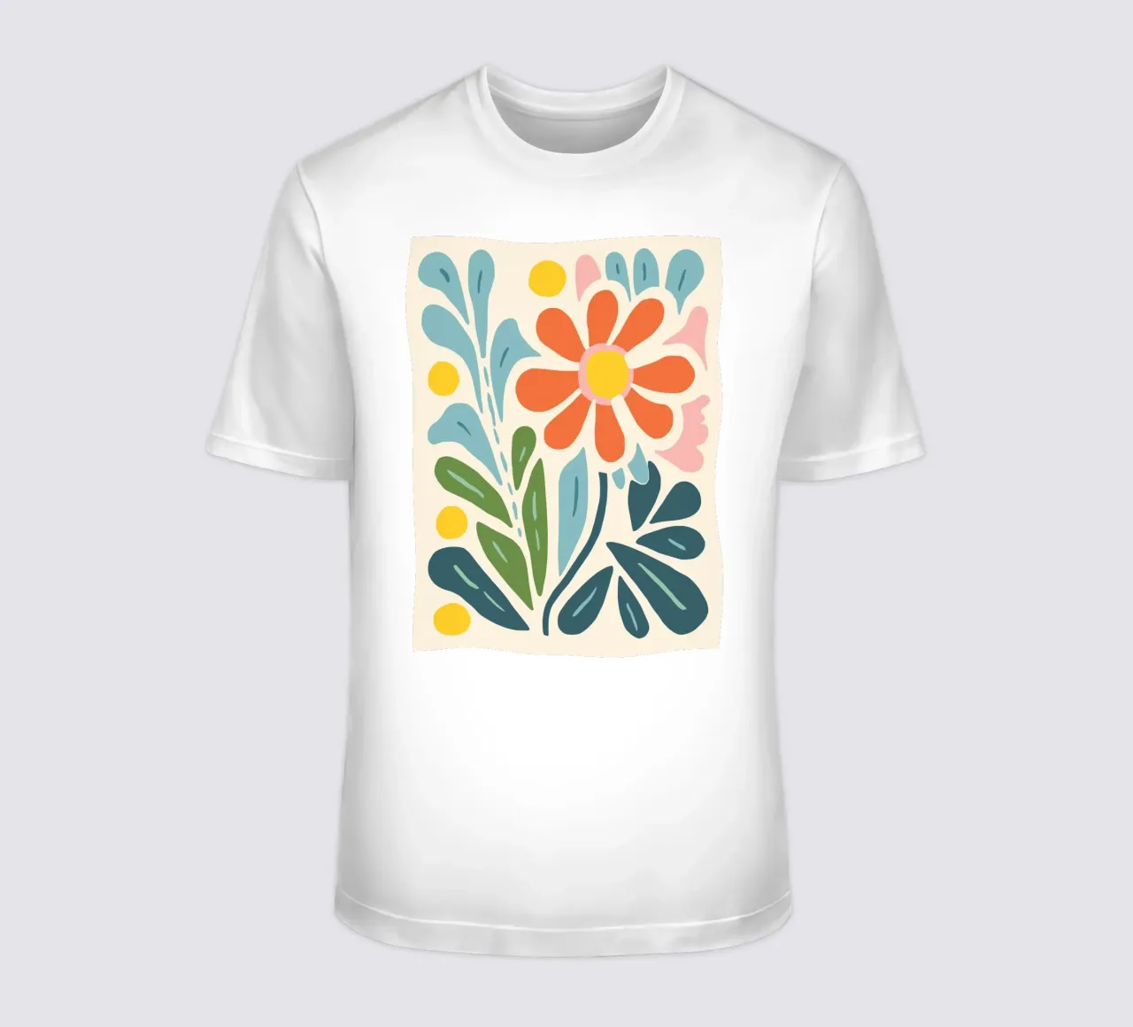 Bouquet abstract t-shirt by Whole©