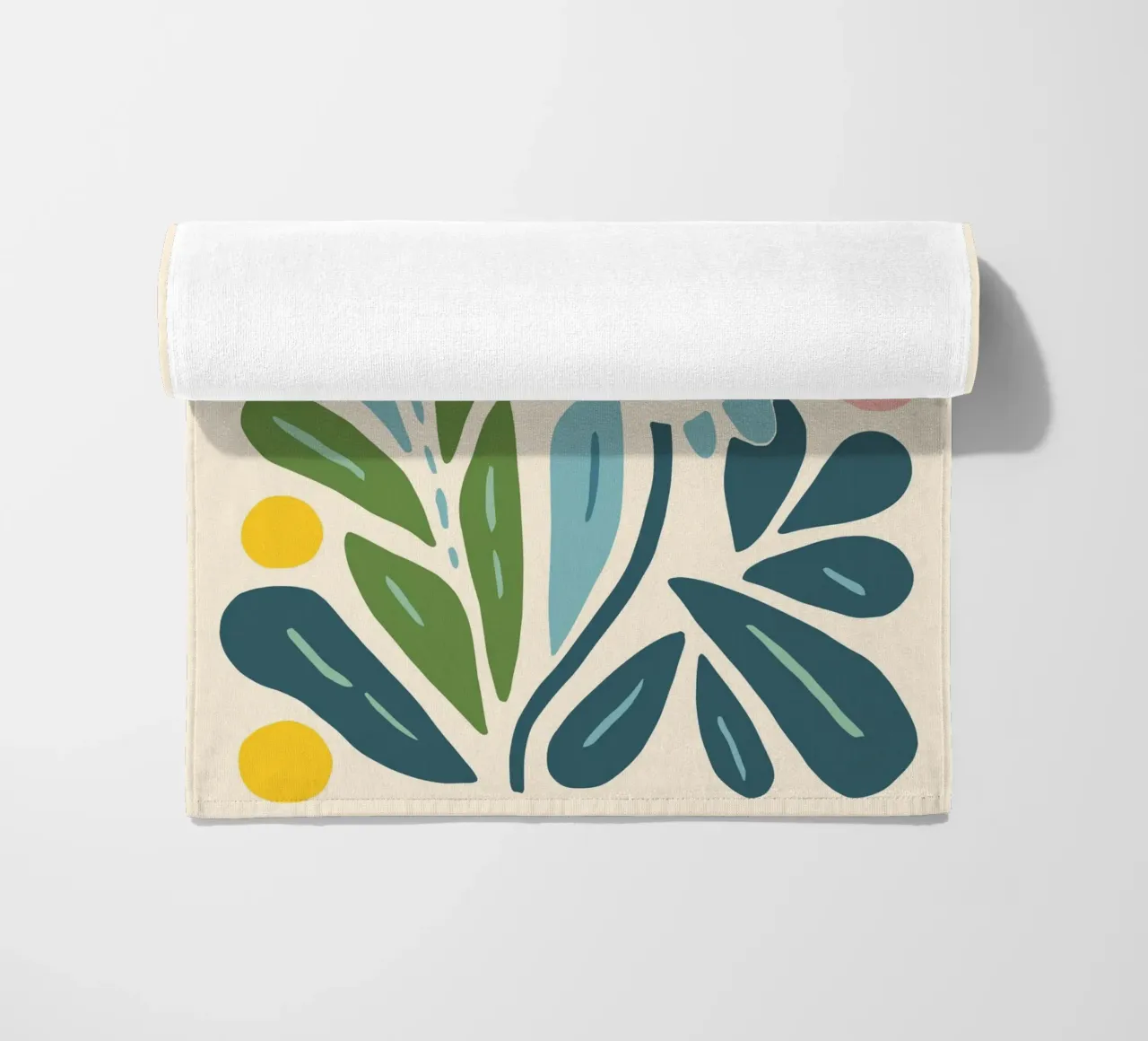 Bouquet abstract beach towel by Whole©