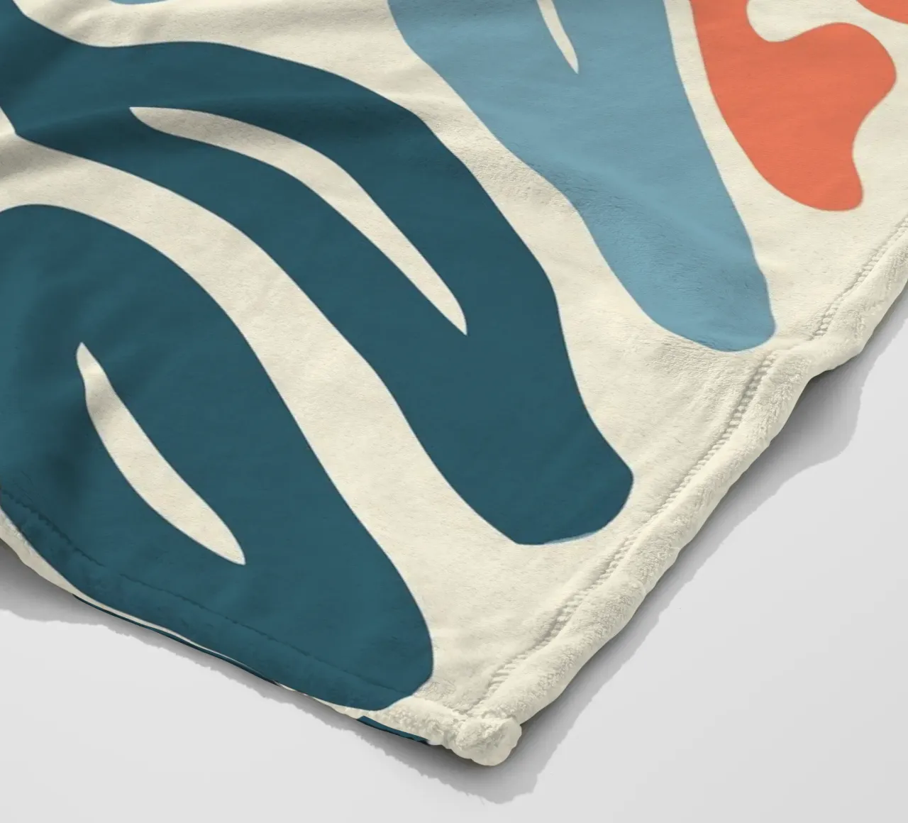 Retro-design floreale coperta in pile da Whole©