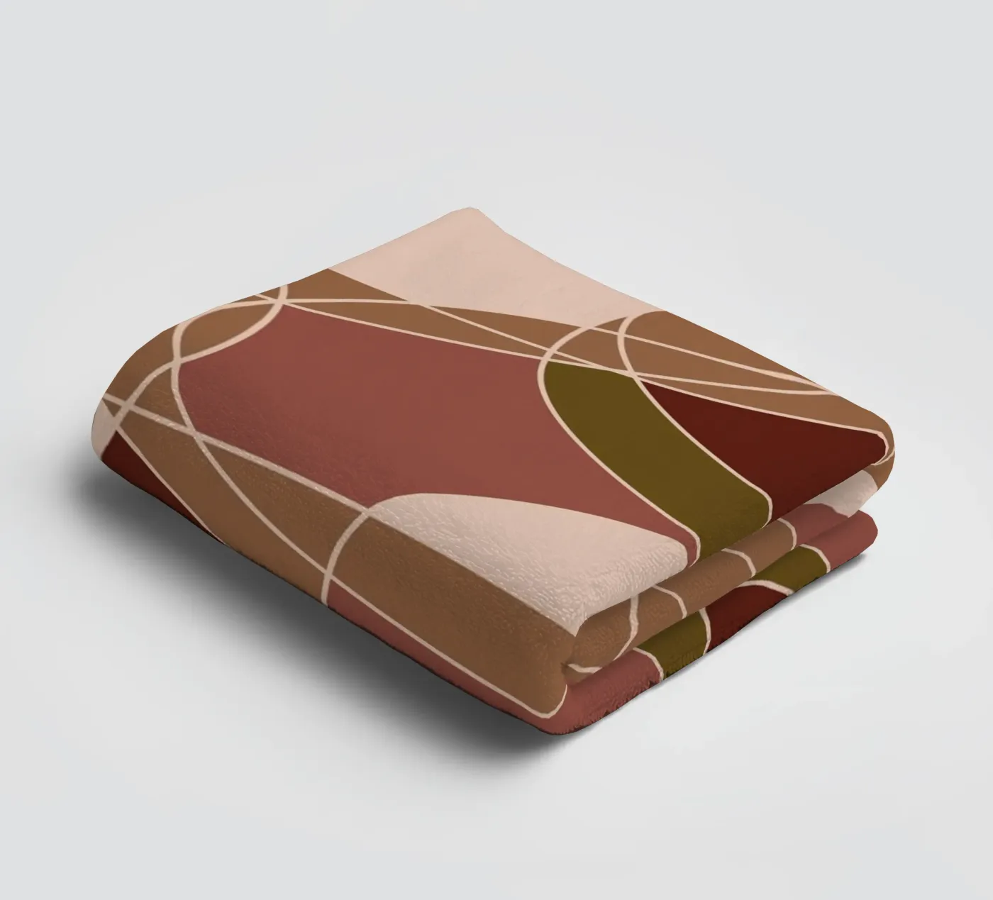 Broken Lines towel by Mathudace Créas