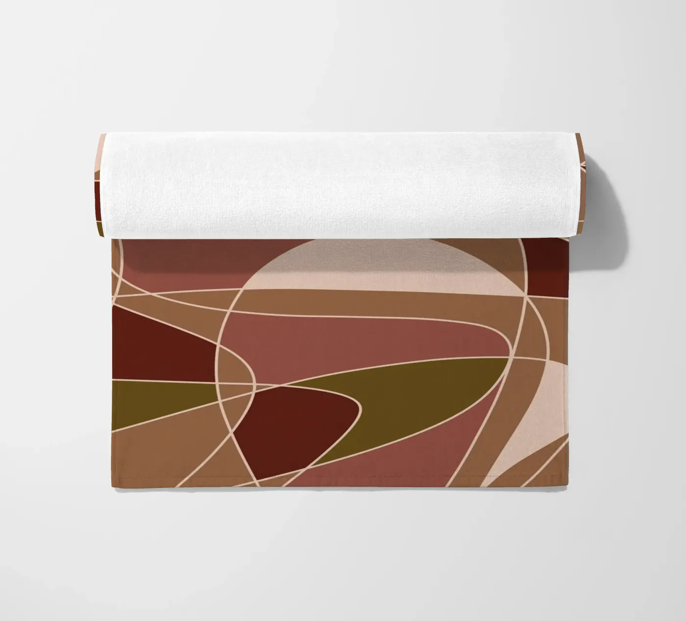 Broken Lines strandhanddoek van Mathudace Créas