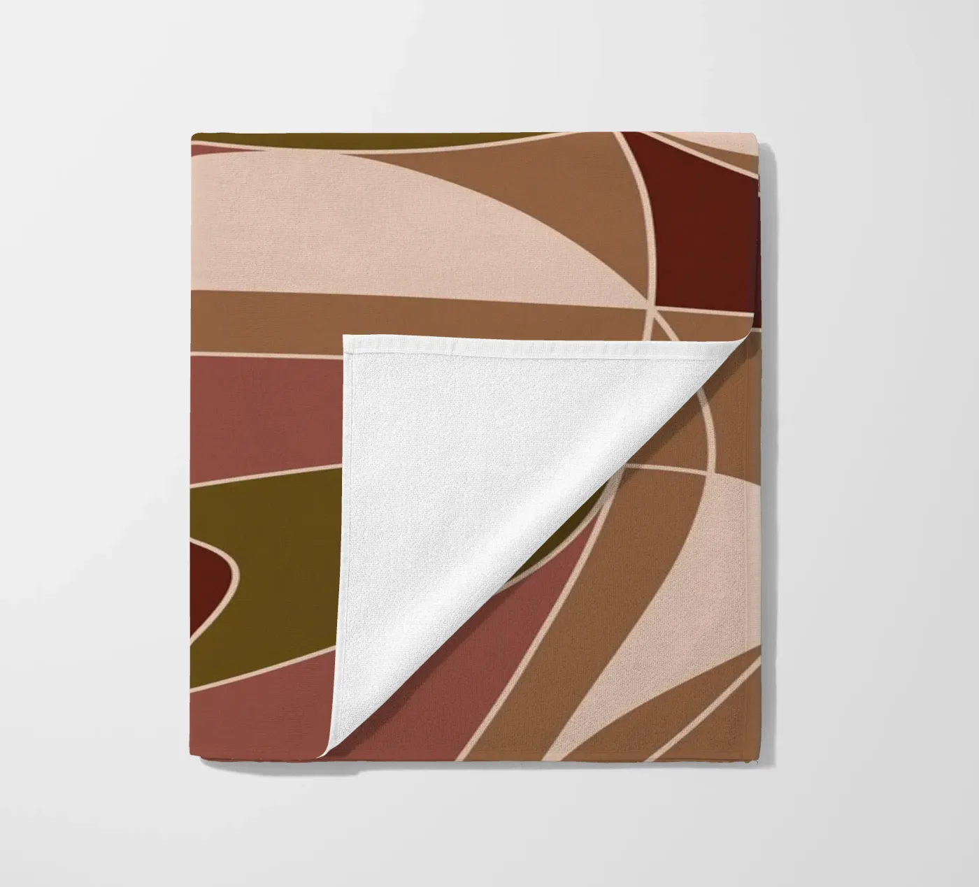 Broken Lines strandhanddoek van Mathudace Créas