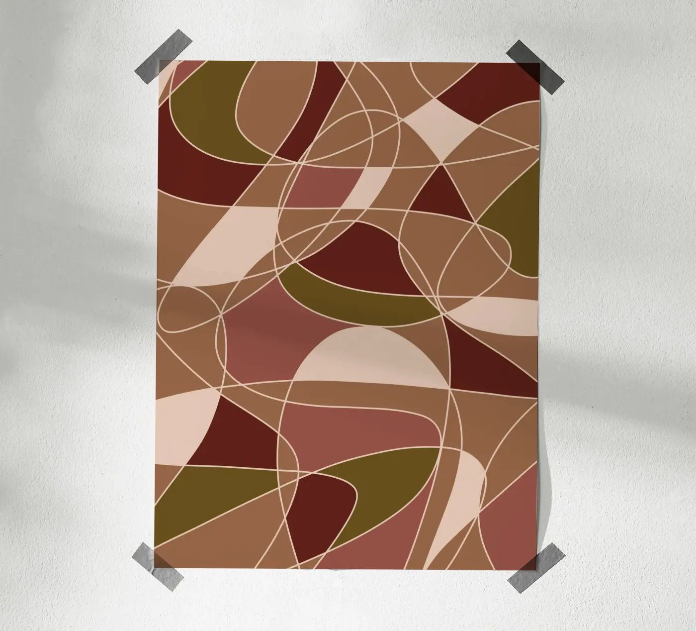 Broken Lines poster by Mathudace Créas