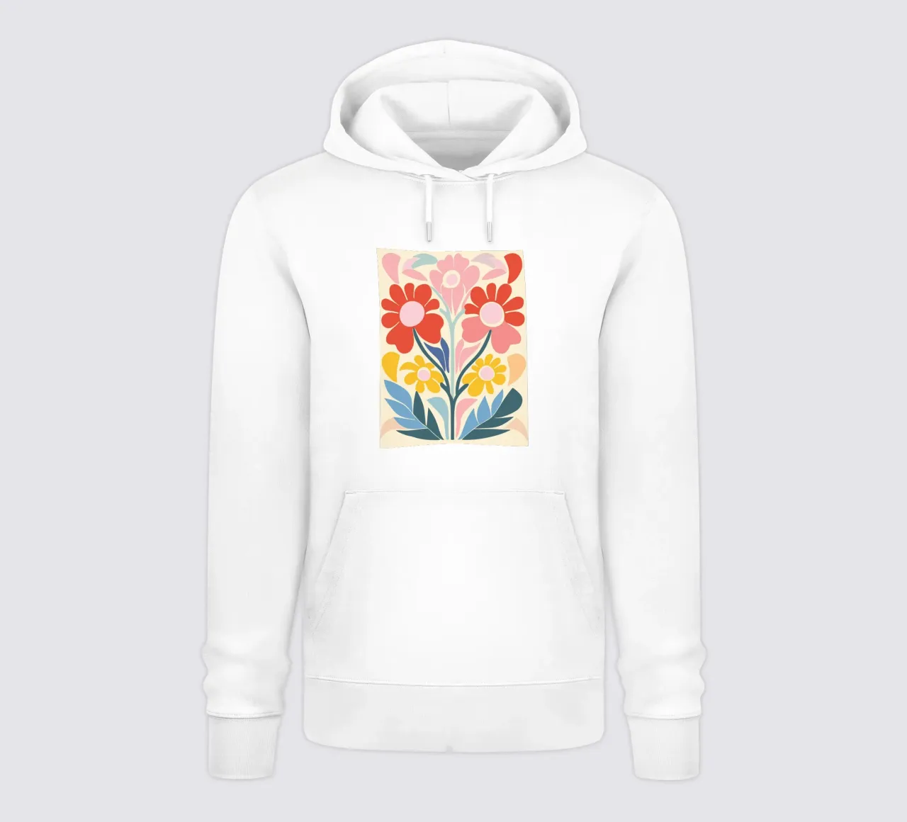 Floral splendour design hoodie by Whole©