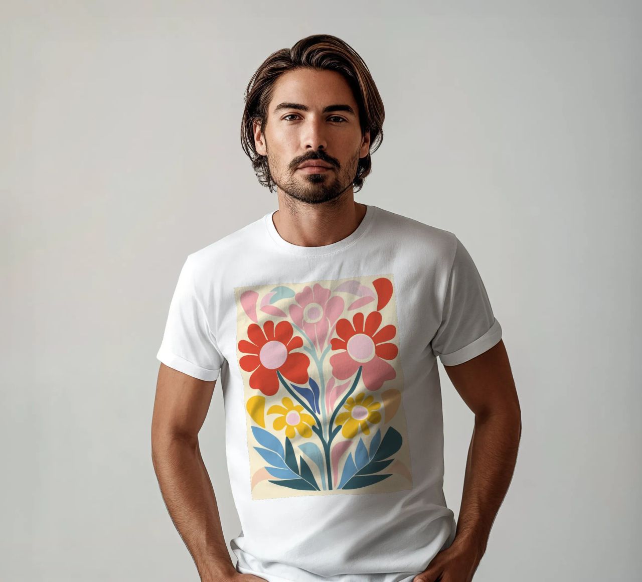 Design a splendore floreale t-shirt da Whole©