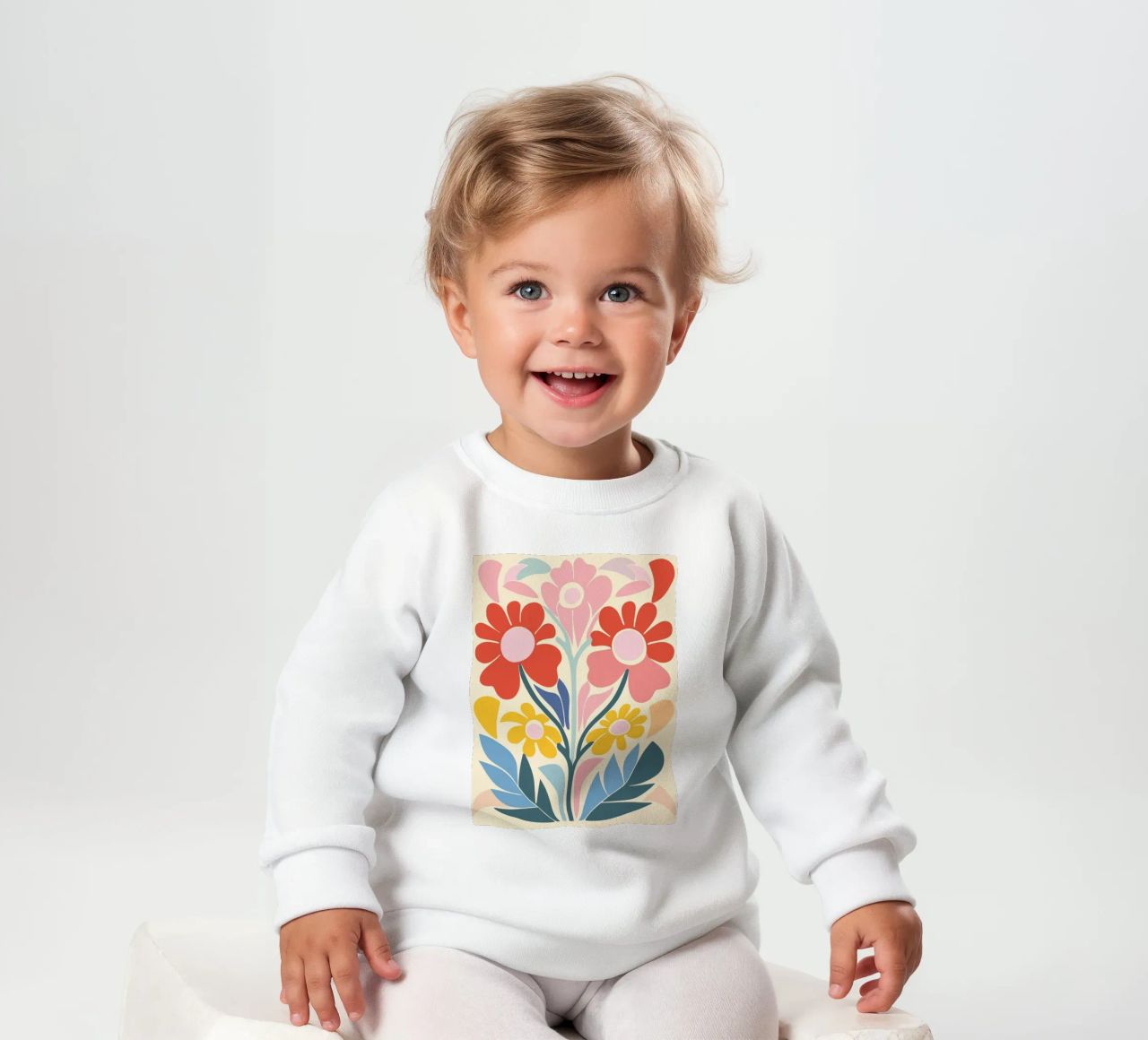 Design a splendore floreale felpa neonato da Whole©