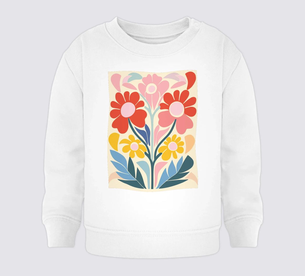 Design a splendore floreale felpa neonato da Whole©
