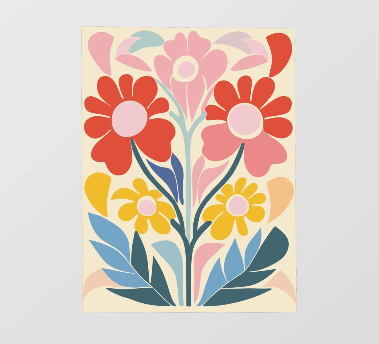 Design a splendore floreale pellicola backlit da Whole©