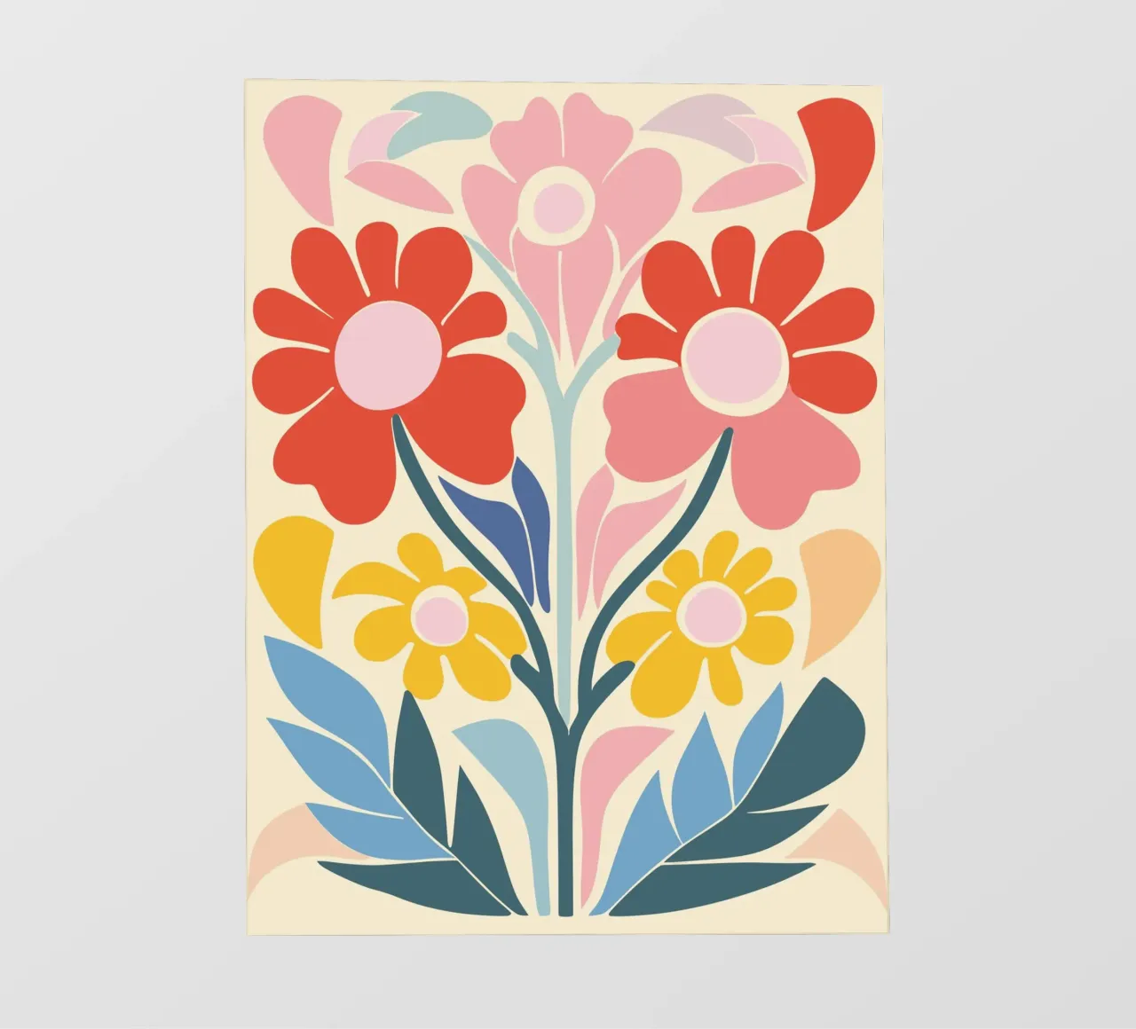 Design a splendore floreale telo in pvc da Whole©