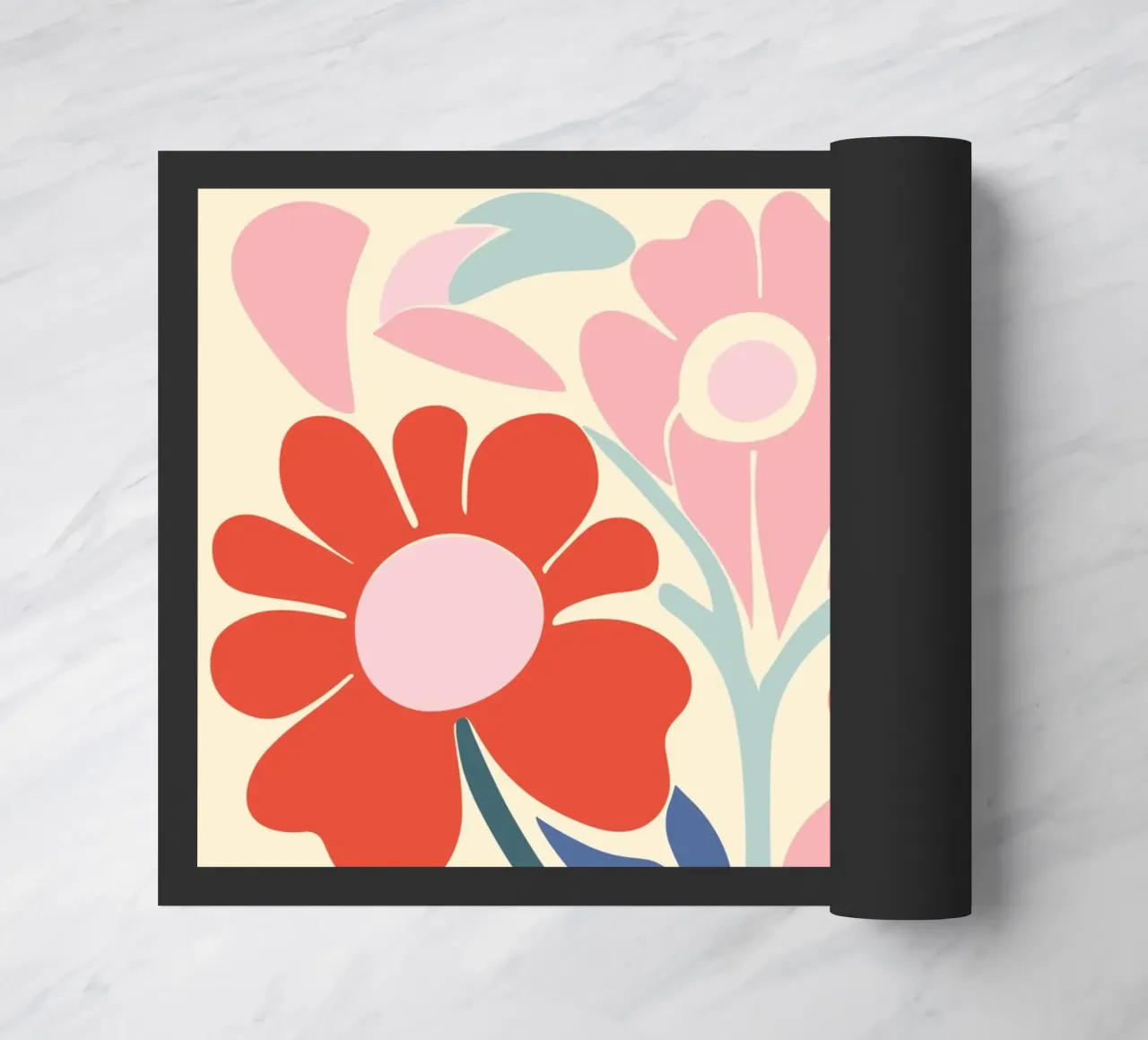 Design a splendore floreale zerbino da Whole©