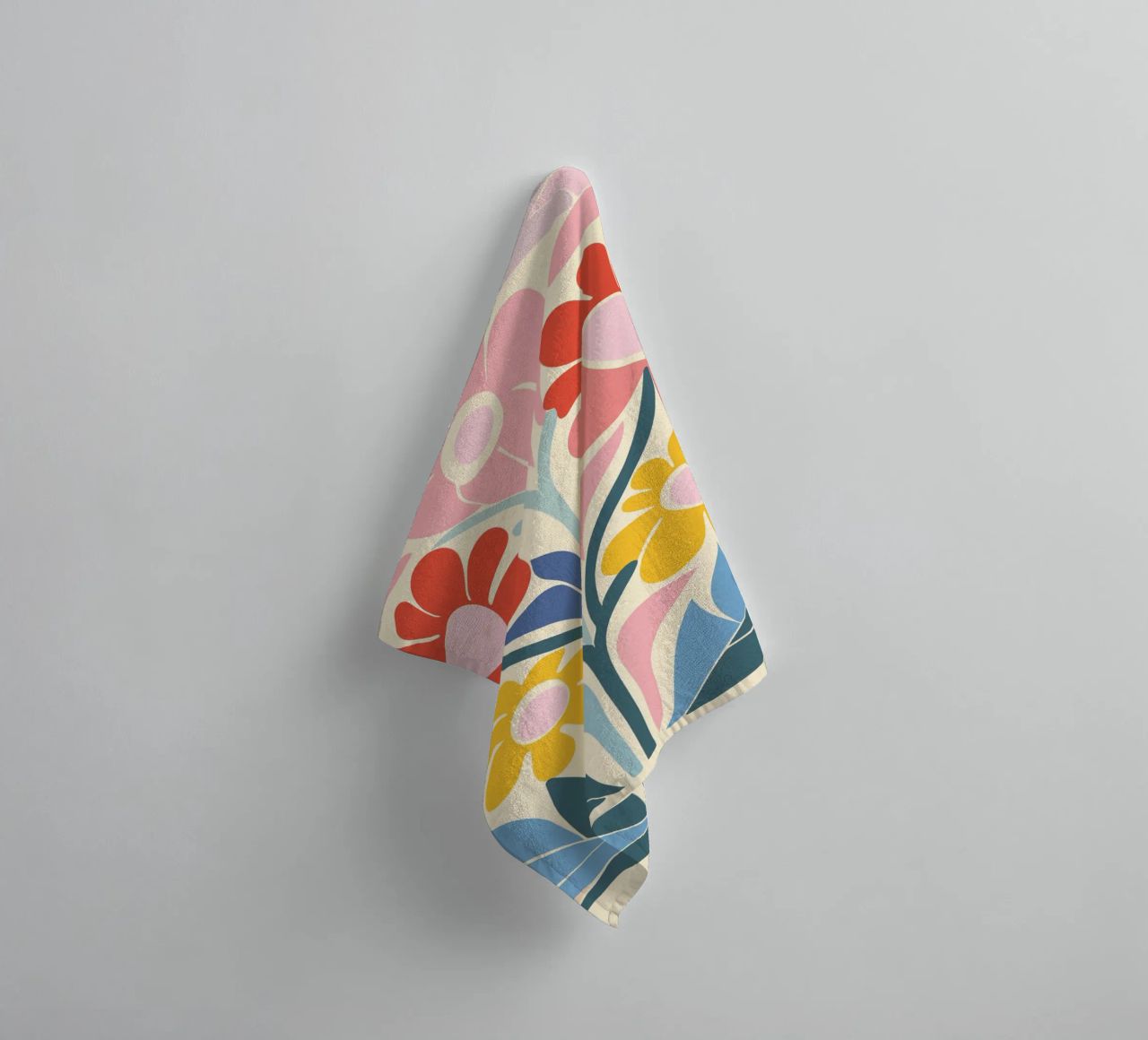 Design a splendore floreale asciugamano da bagno da Whole©