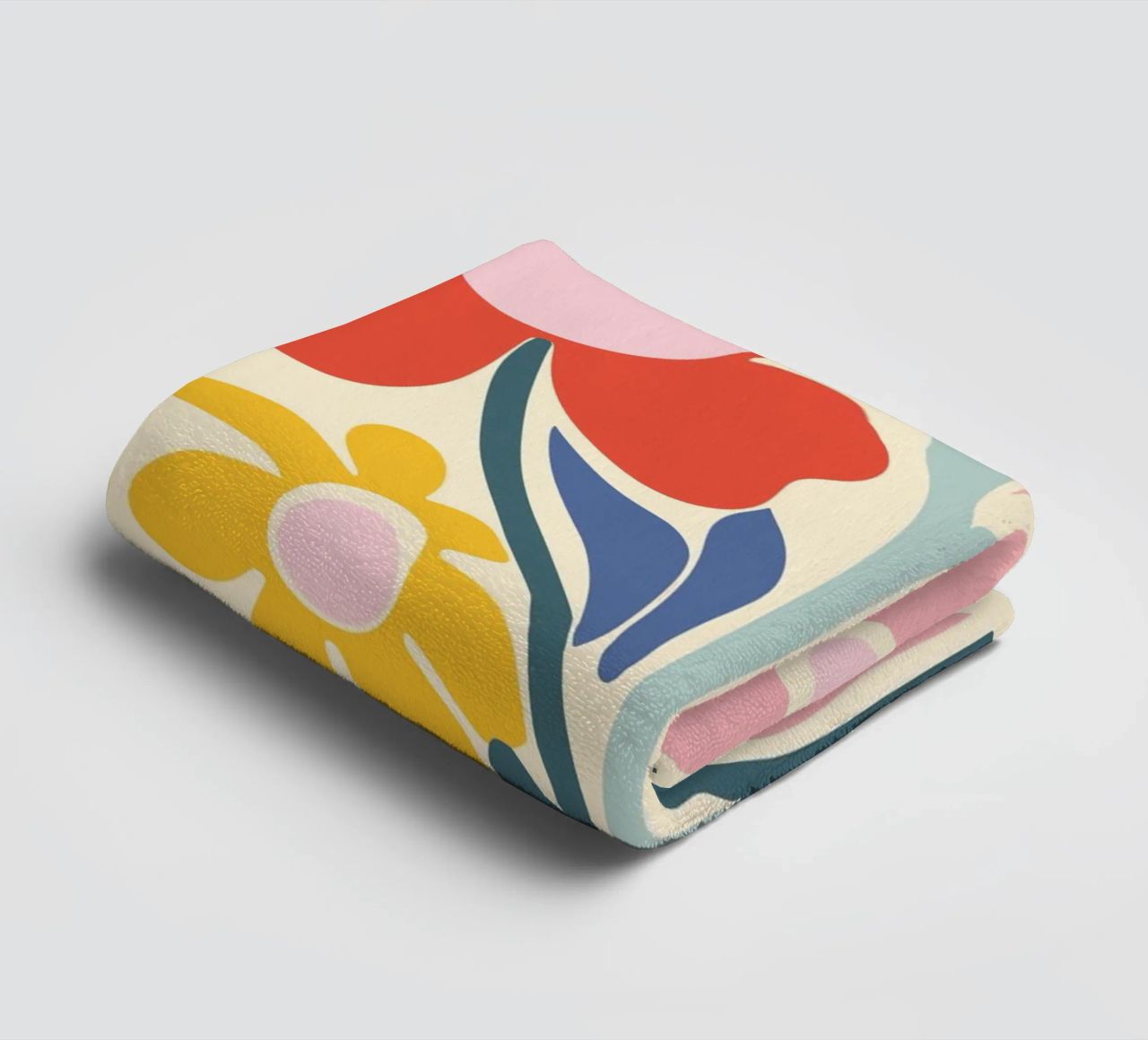 Design a splendore floreale asciugamano da bagno da Whole©
