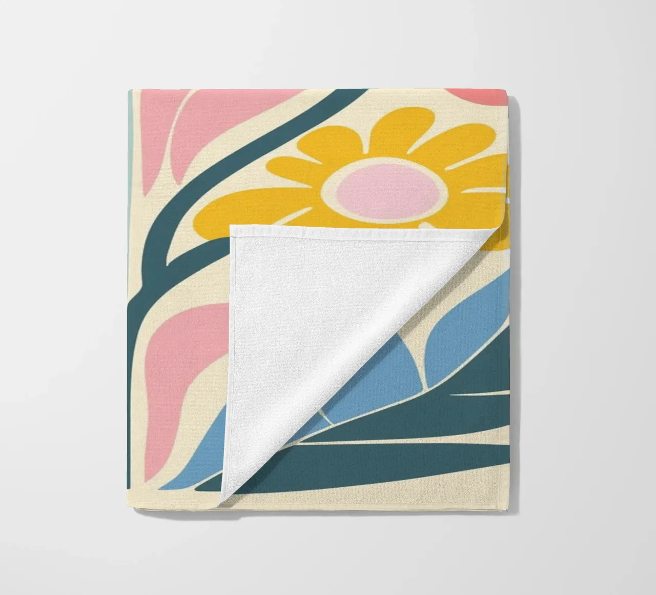 Design a splendore floreale telo mare da Whole©