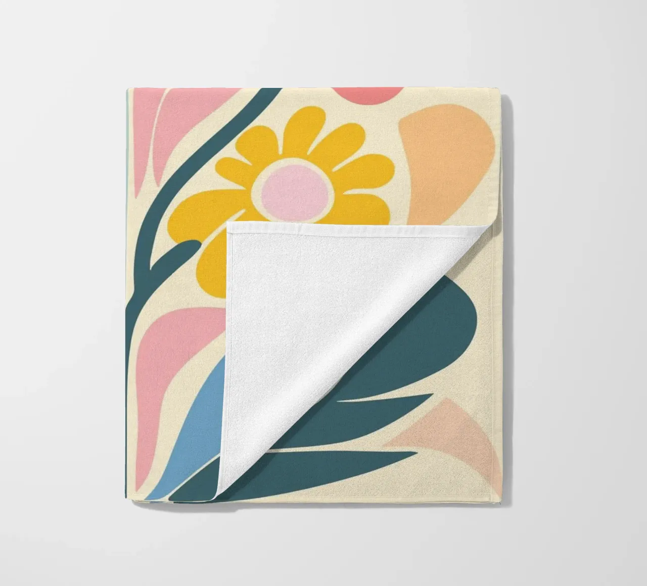 Design a splendore floreale telo mare da Whole©