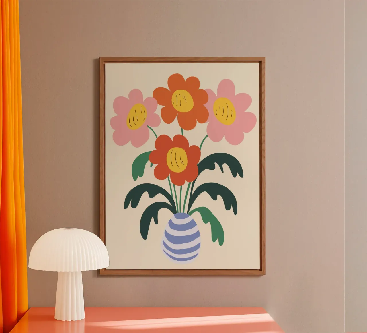 Colourful bouquet of flowers forex plate by Whole©