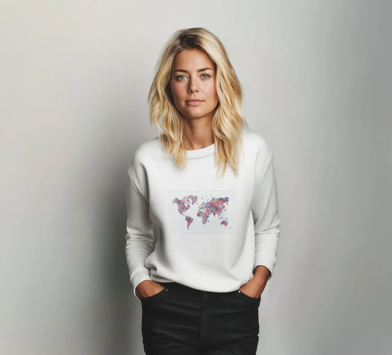 Wanderlust sweatshirt by Laura O'Connor