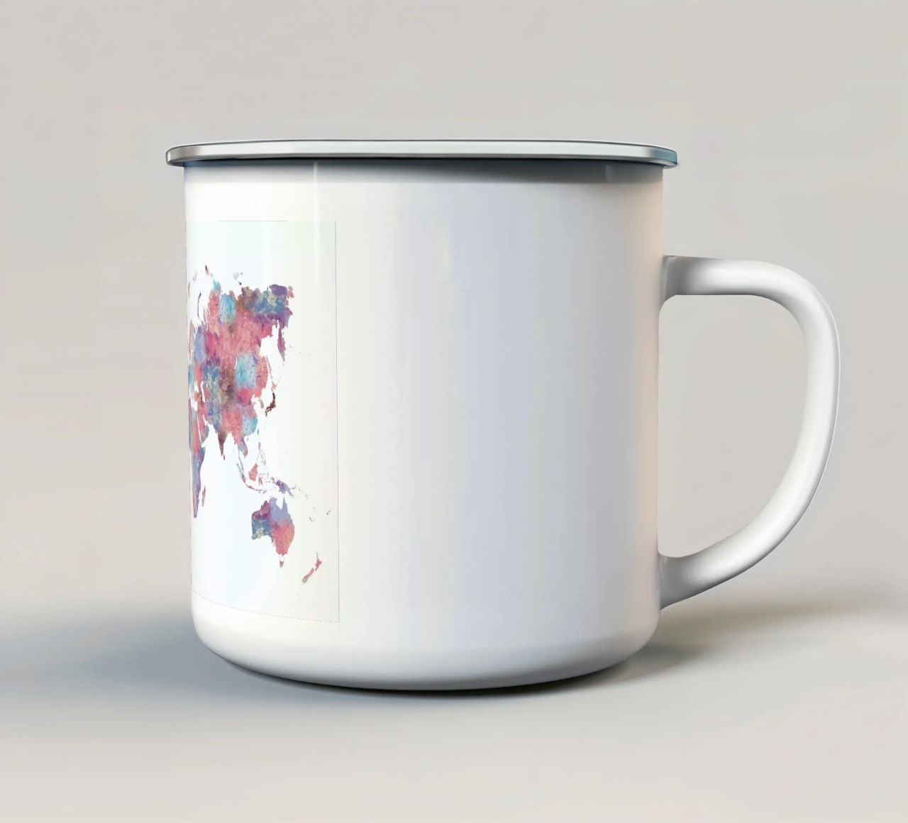 Wanderlust tazza in smalto da Laura O'Connor