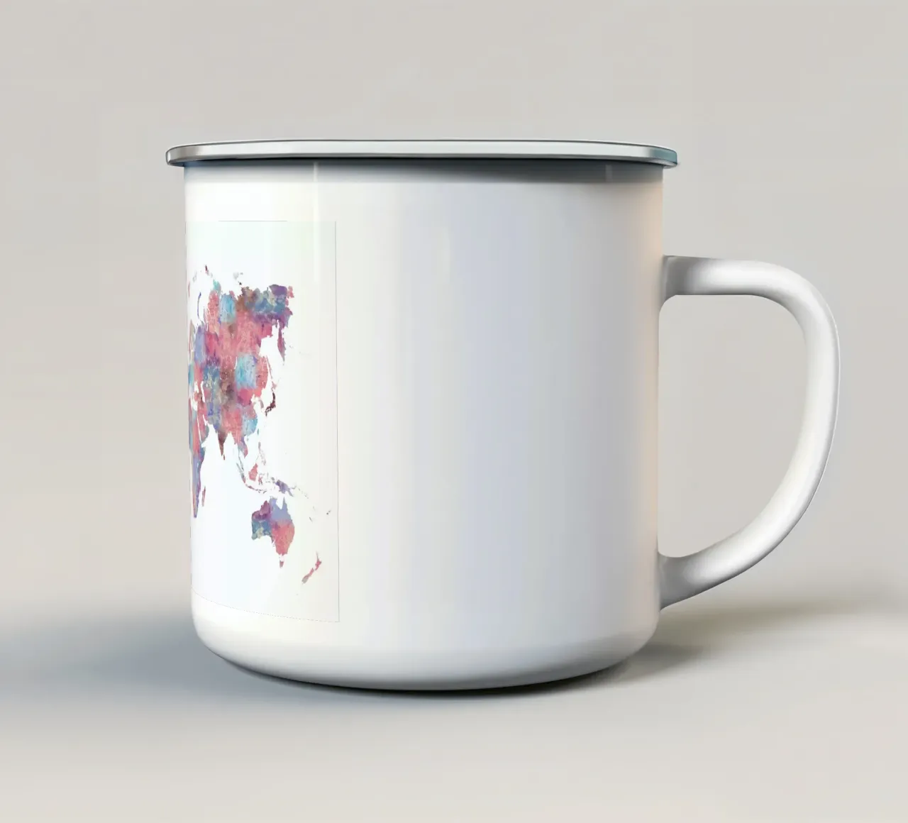 Wanderlust tazza in smalto da Laura O'Connor