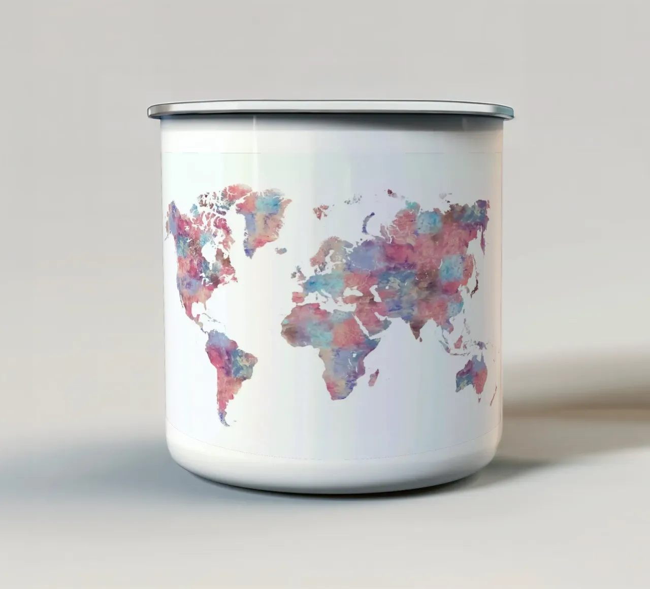 Wanderlust tazza in smalto da Laura O'Connor