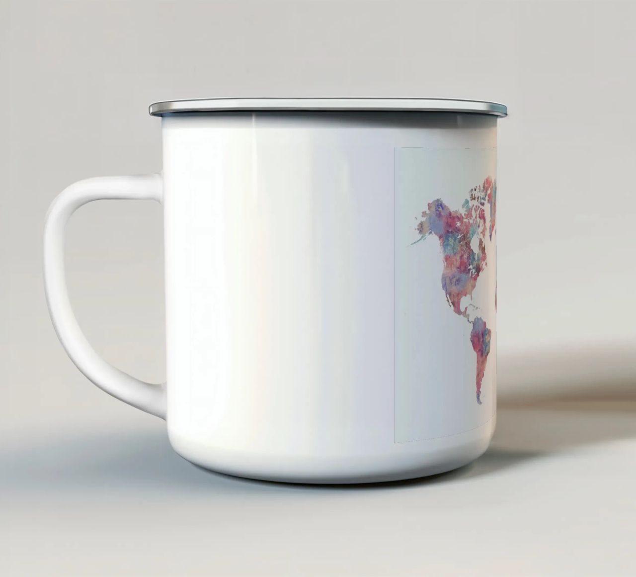 Wanderlust tazza in smalto da Laura O'Connor