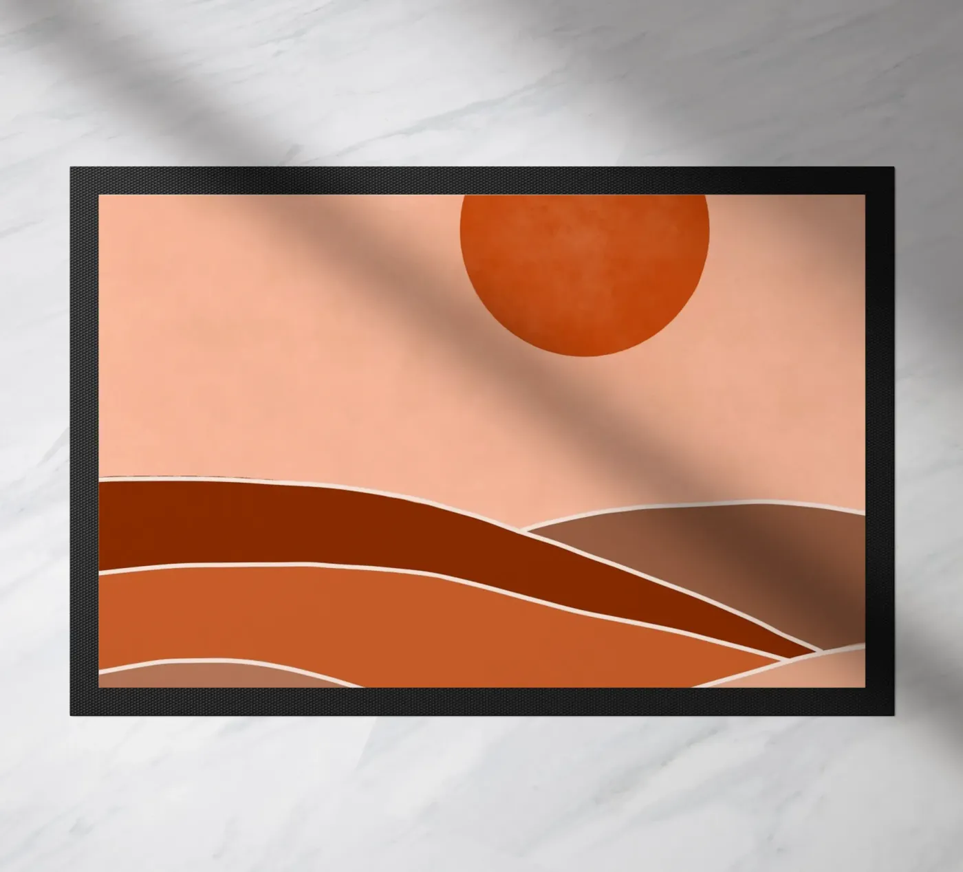 Subtle Fade doormat by Mathudace Créas