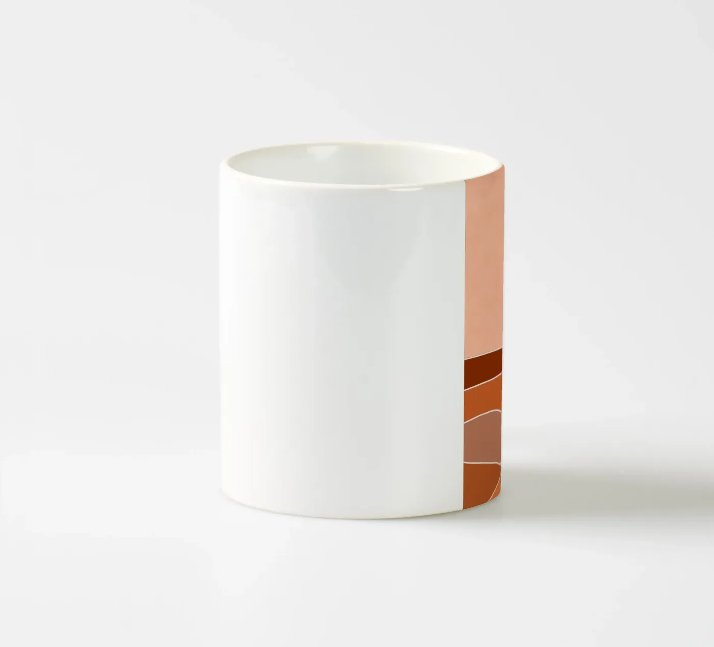 Subtle Fade ceramic mug by Mathudace Créas