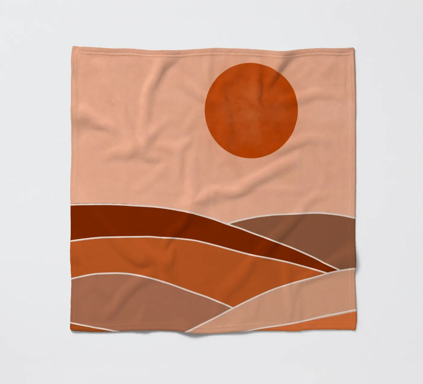 Subtle Fade fleece blanket by Mathudace Créas