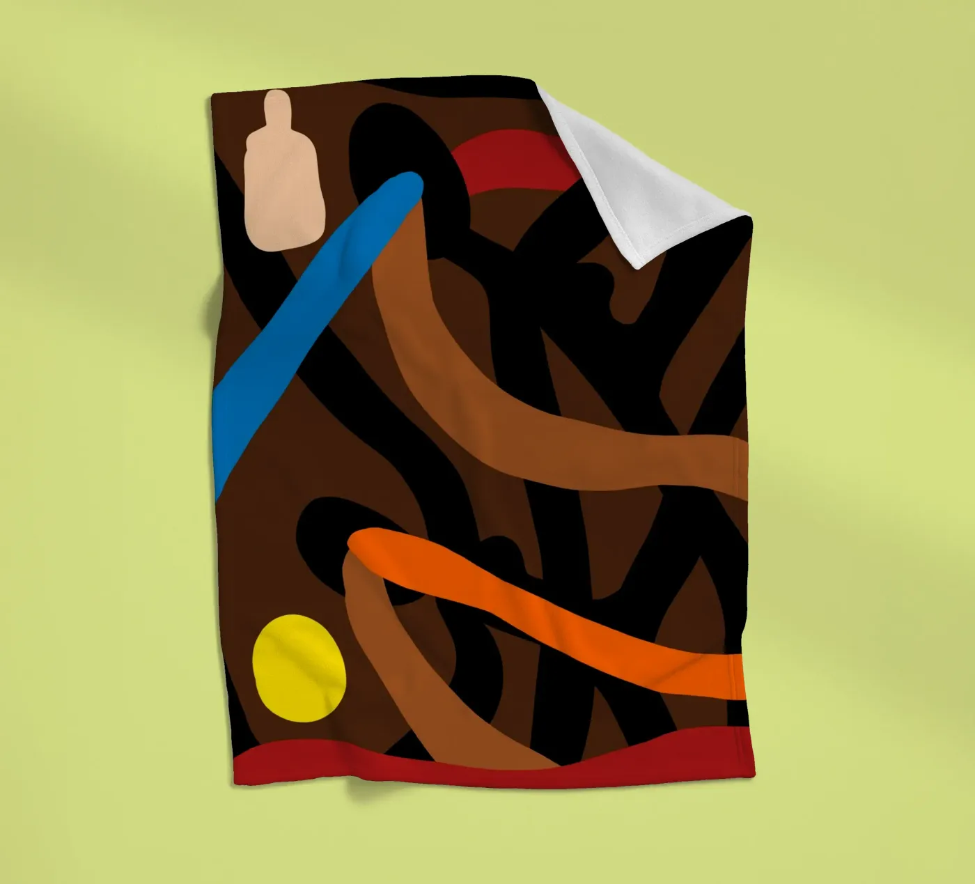 Ghost Thread Fleecedecke von Mathudace Créas