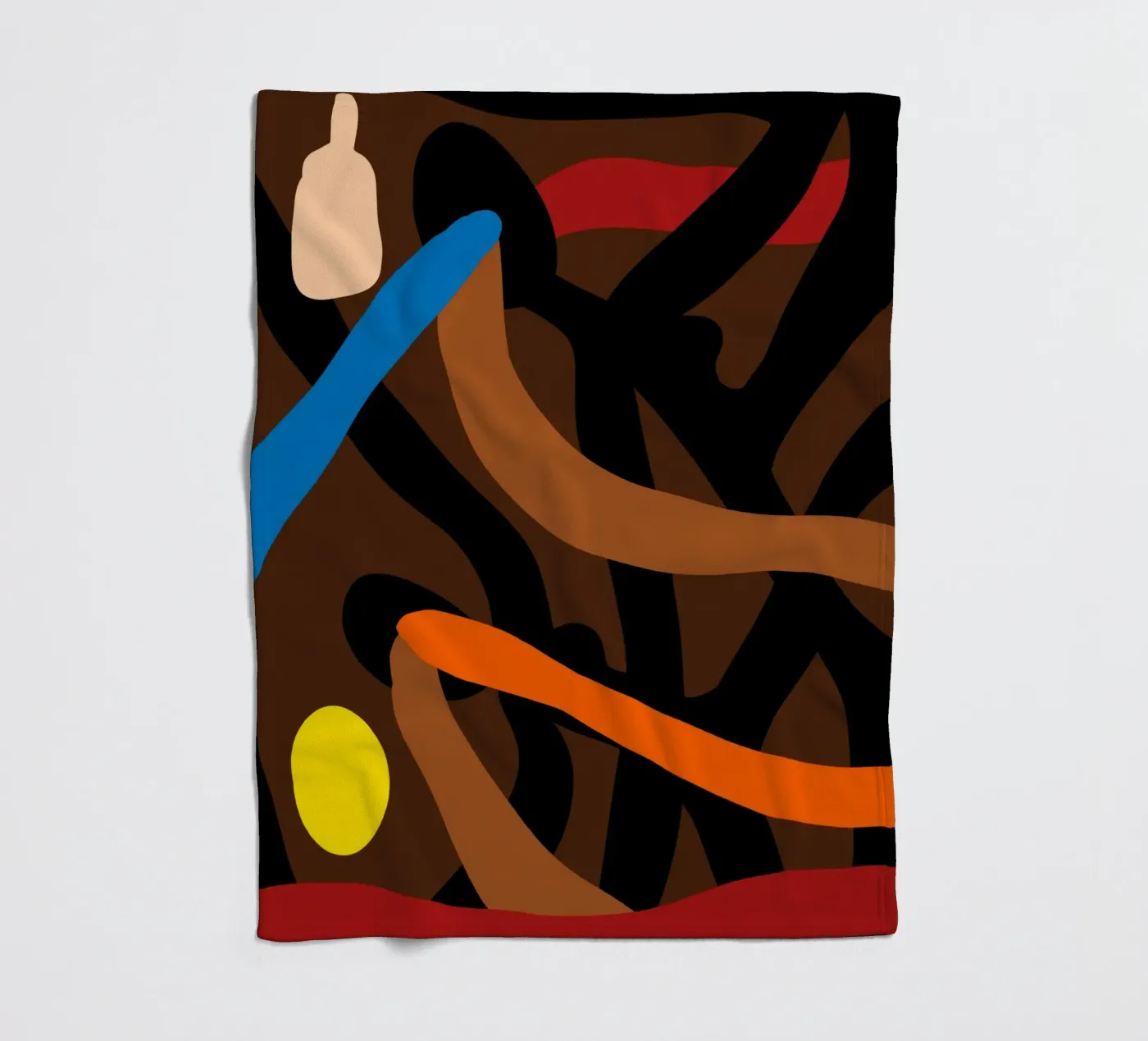 Ghost Thread Fleecedecke von Mathudace Créas