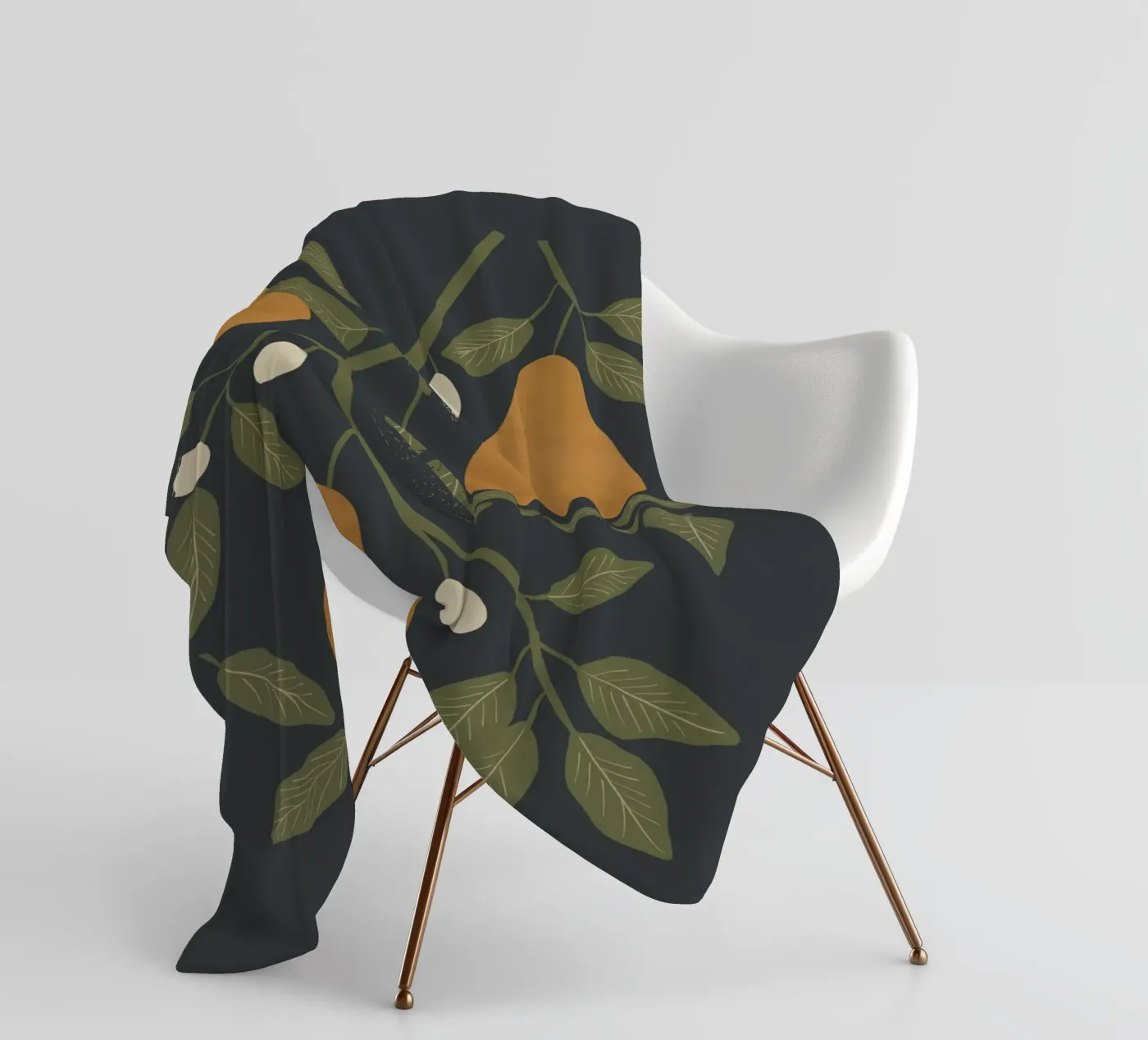 Birnen Fleecedecke von ThingDesign