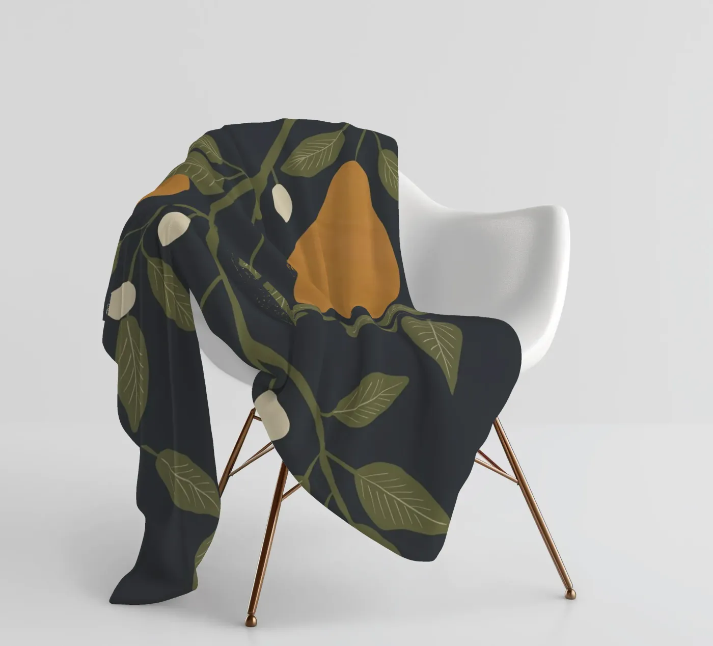 Birnen Fleecedecke von ThingDesign