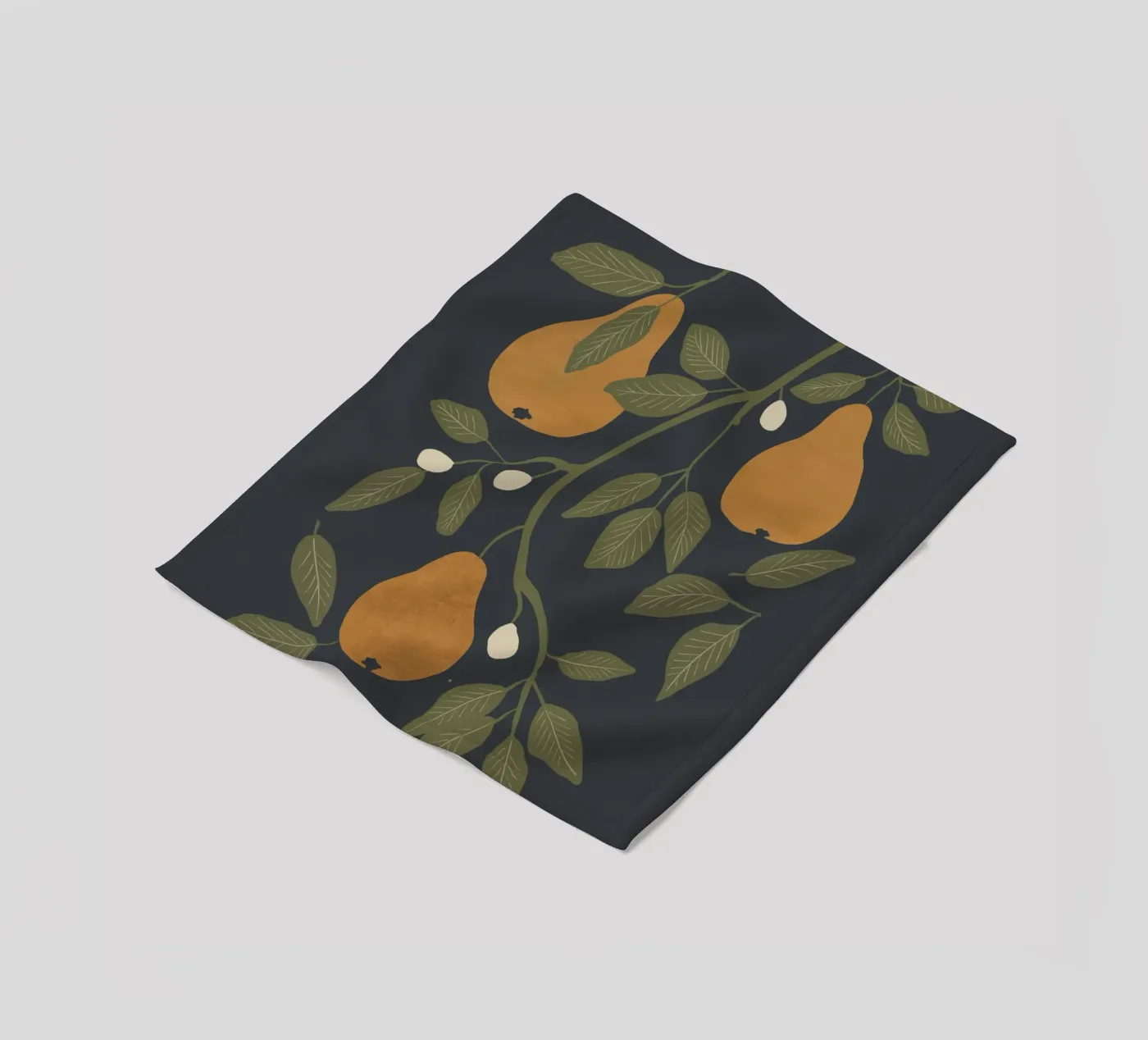 Birnen Fleecedecke von ThingDesign