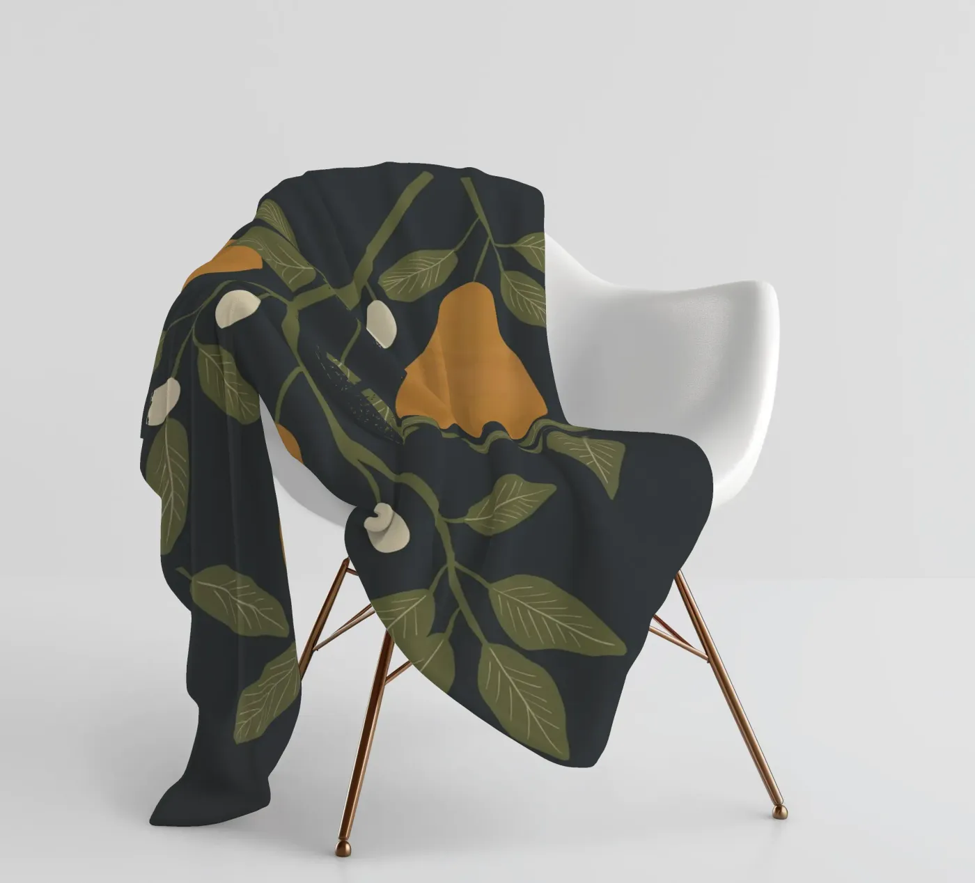 Birnen Fleecedecke von ThingDesign