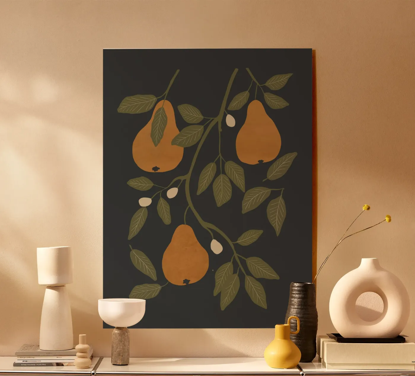 Birnen Acryl-Glas von ThingDesign