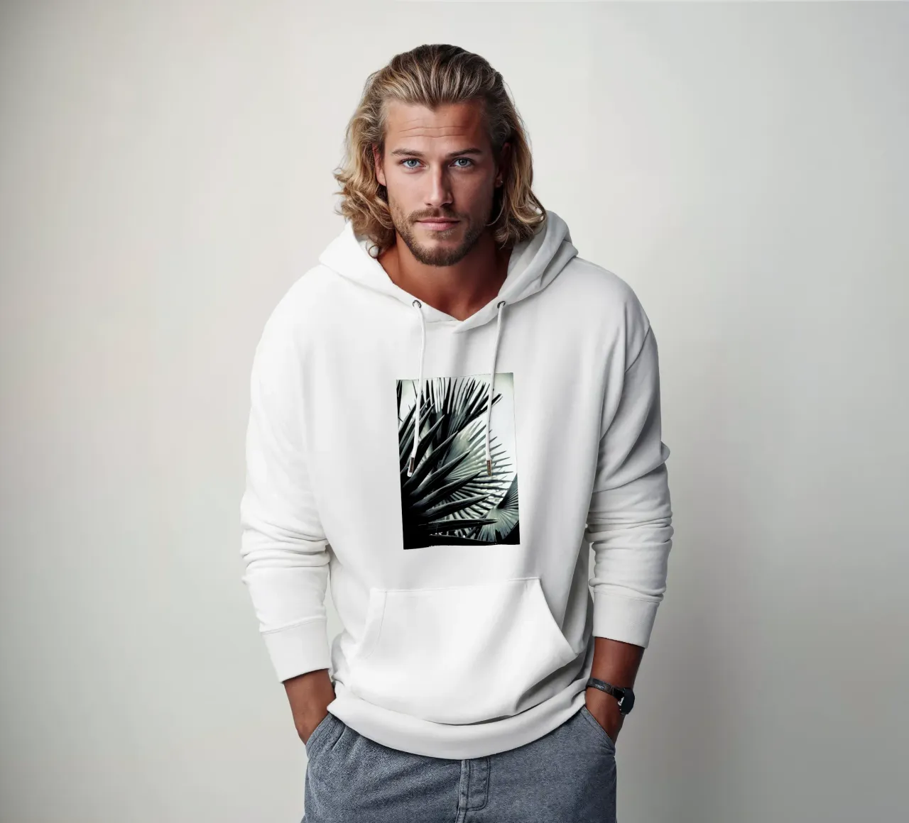 Palm Shade 2 felpa con cappuccio da Chris Abatzis