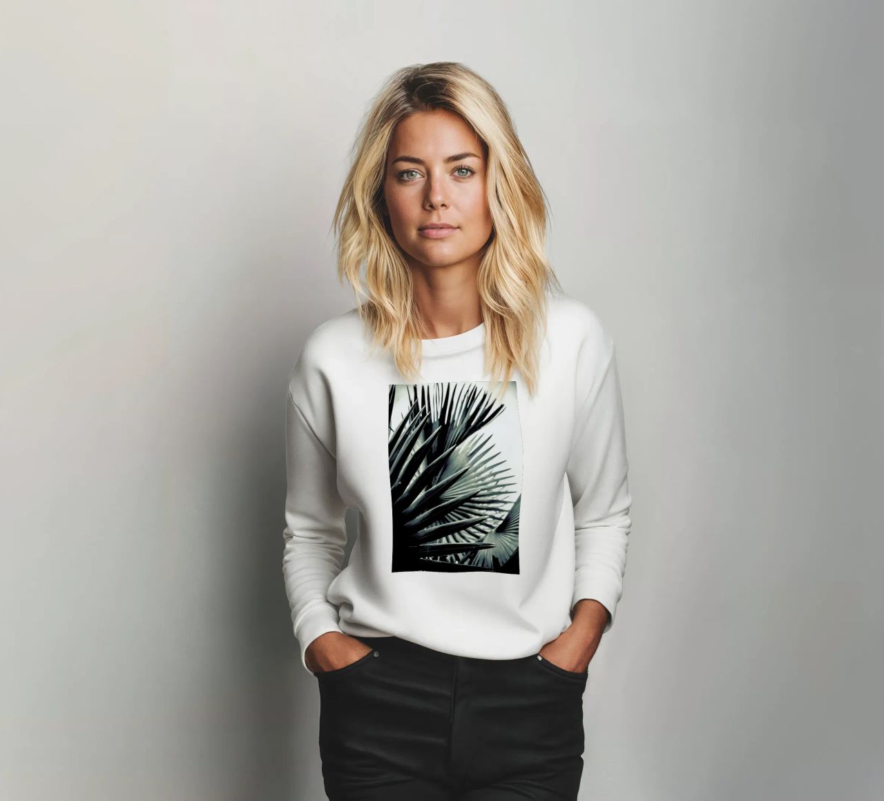 Palm Shade 2 Sweatshirt von Chris Abatzis