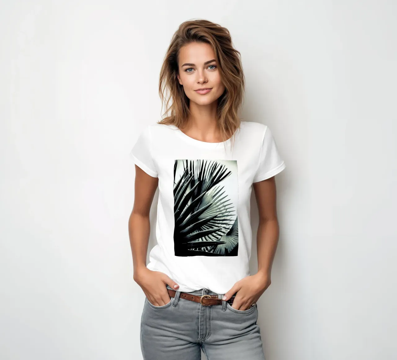 Palm Shade 2 t-shirt da donna da Chris Abatzis