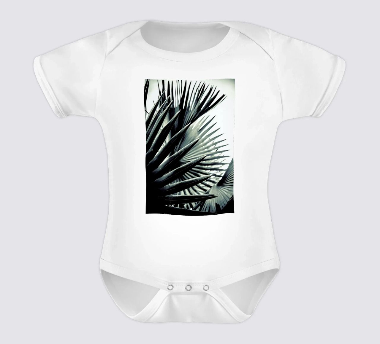 Palm Shade 2 Kurzarm Babybody von Chris Abatzis